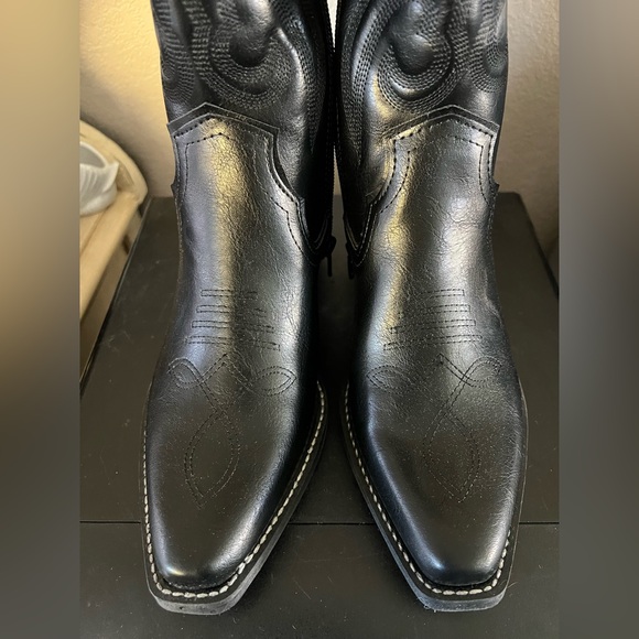 Women’s Kenzie Tall Western Boots with Memory Foam Insole – Wild Fable 7.5 - Picture 2 of 5